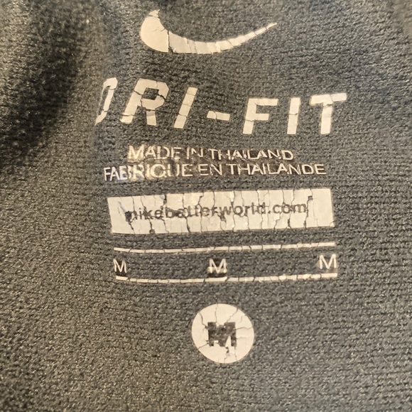 Nike Charcoal Joggers with Zippered Ankles men’s size medium - Picture 4 of 6